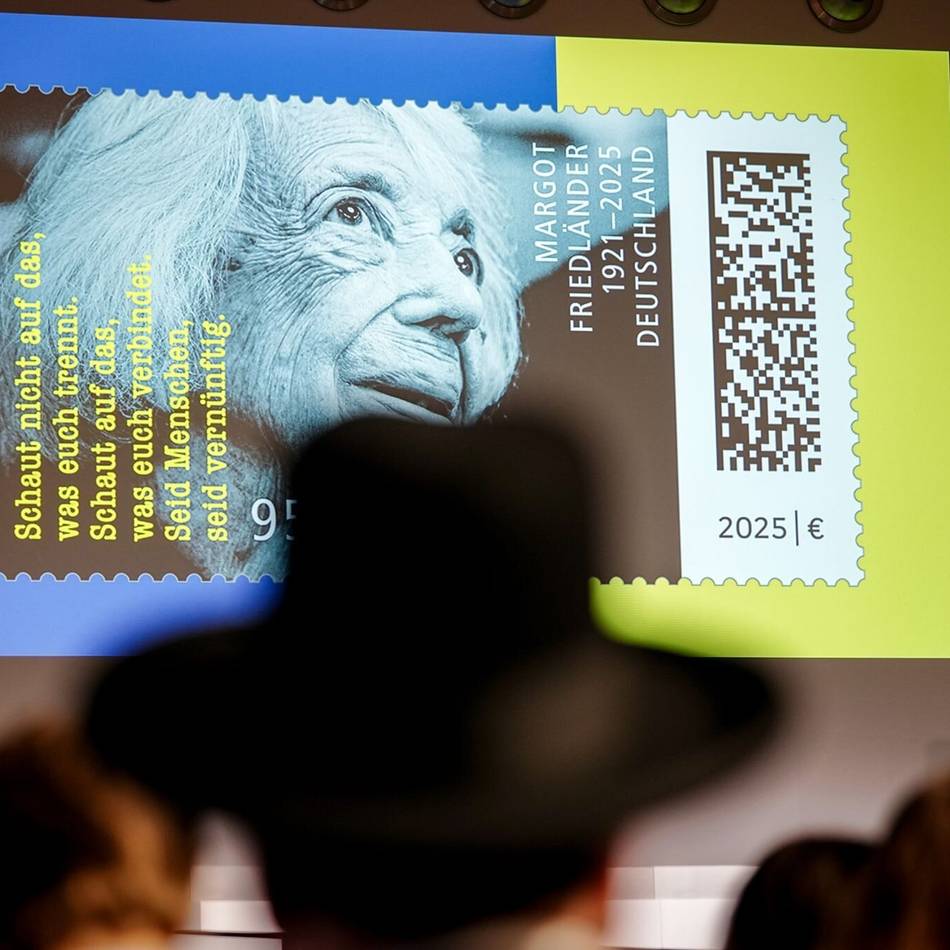 Sonderbriefmarke für Holocaust-Überlebende: Margot Friedländers Botschaft soll in „alle Welt getragen“ werden
