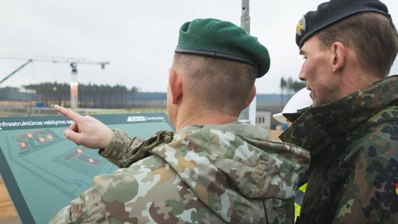 Einsatz an der Nato-Ostflanke: Kommandeur sieht Aufbau von Panzerbrigade in Litauen im Plan