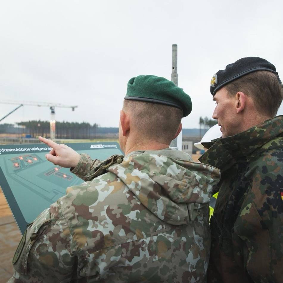 Einsatz an der Nato-Ostflanke: Kommandeur sieht Aufbau von Panzerbrigade in Litauen im Plan