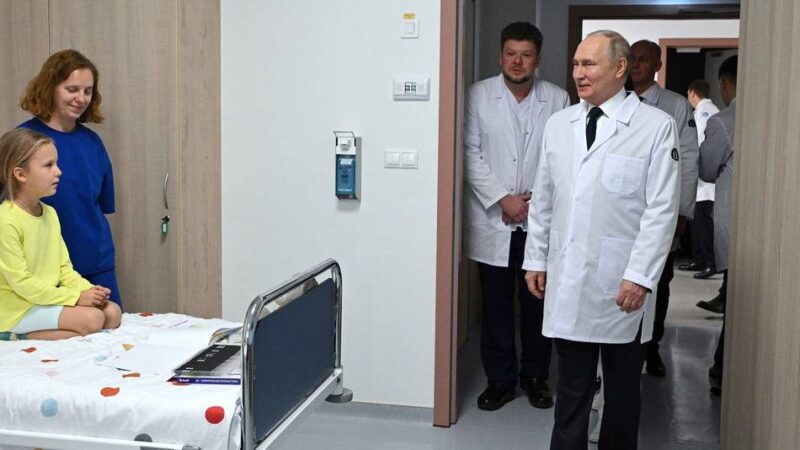 Russischer Staatschef: Putin soll „bei bester Gesundheit“ sein