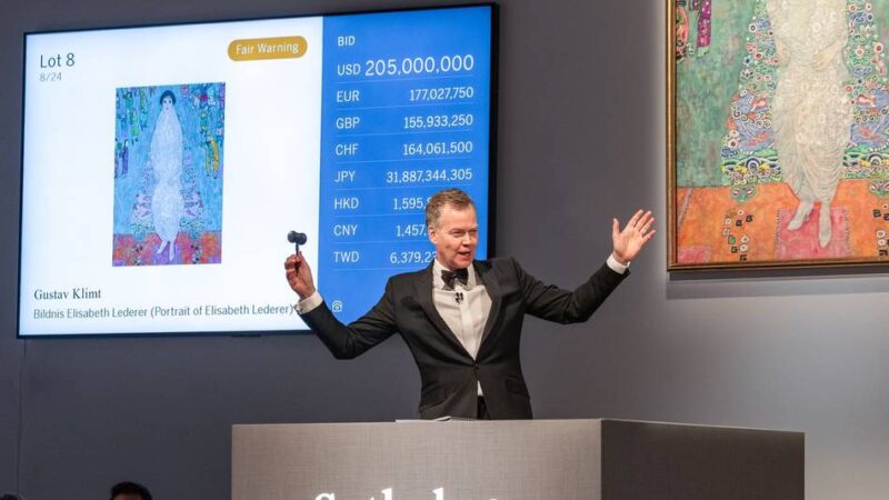 Bei Auktion in New York: Gustav-Klimt-Gemälde erzielt Rekordpreis