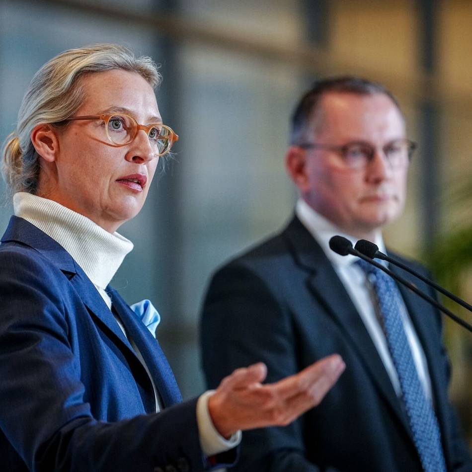 AfD-Politiker in Russland: Wie Putin Alice Weidel und Tino Chrupalla entzweit