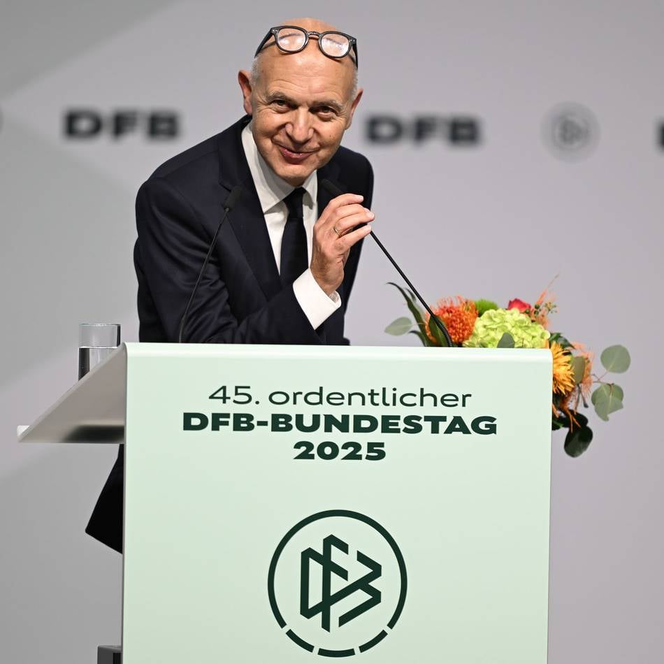 „Treten in neue Phase ein“: Bis 2029 – Bernd Neuendorf bleibt DFB-Präsident
