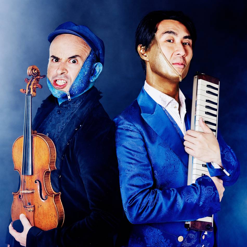 Virtuosen-Varieté in der Tonhalle: Igudesman & Joo wollen fulminant abtreten