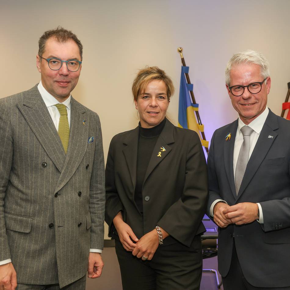 Wichtiges Ehrenamt für Rhein-Kreis Neuss: IHK-Chef Jürgen Steinmetz ist jetzt Honorarkonsul der Ukraine