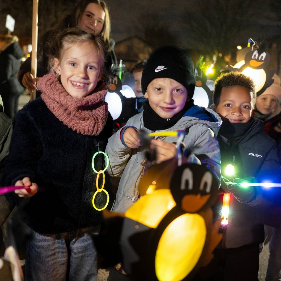 In Langenfeld: Stimmungsvoller Martinszug in Richrath