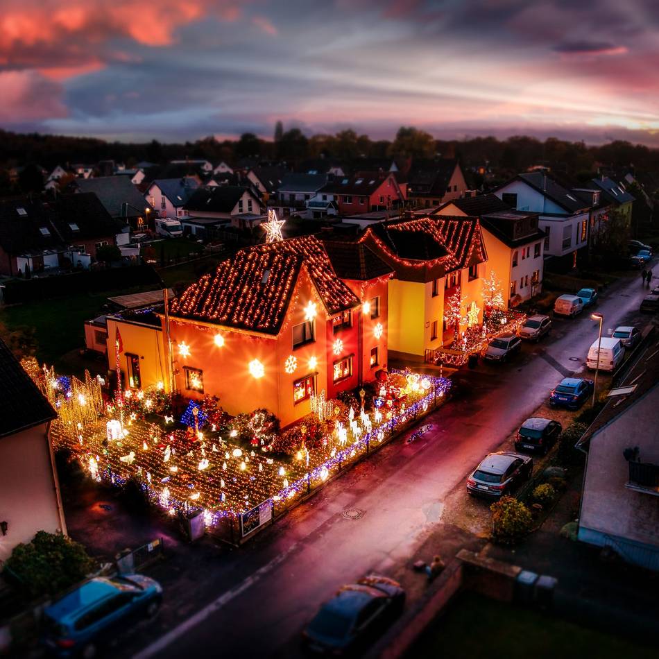 In Langenfeld: Ab 15. November wird das Weihnachtshaus in Wiescheid wieder leuchten