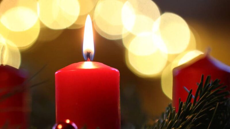 Gefahren durch Kerzenbrände: Das empfiehlt die Feuerwehr in der Weihnachtszeit