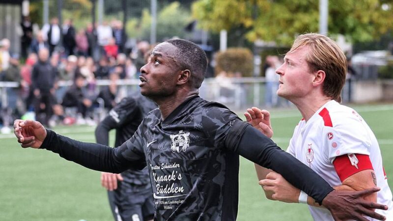 Harter Kampf: VfB 03 Hilden jubelt in Essen trotz Chancenwucher