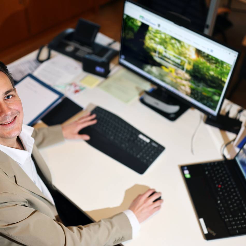 Bürgermeister André Bär: „Ich bewege mich in einem Spannungsdreieck“