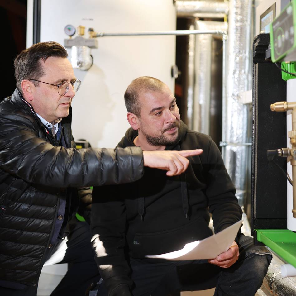 Zwei alte Mehrfamilienhäuser bekommen neue Heiztechnik und Dämmung: Bauverein investiert 1,8 Millionen an der Magdeburger Straße