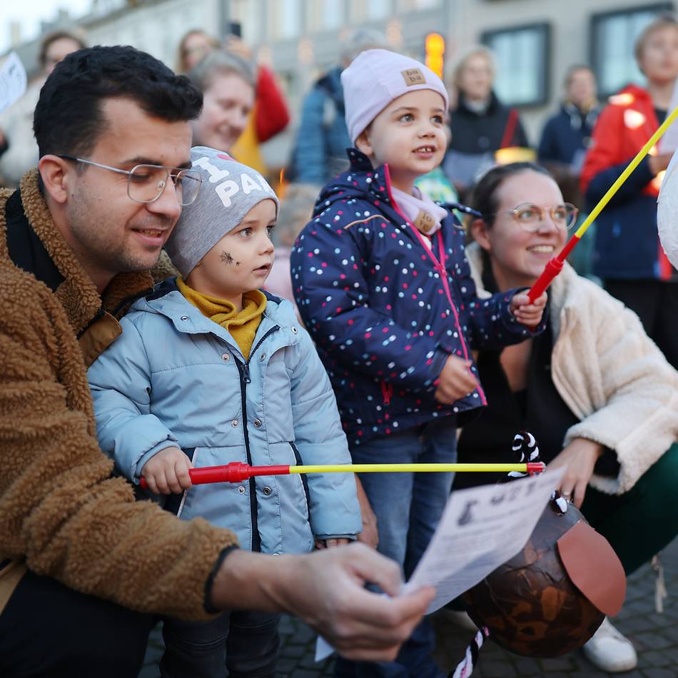 St. Martin in Hilden: Ich gehe mit meiner Laterne…