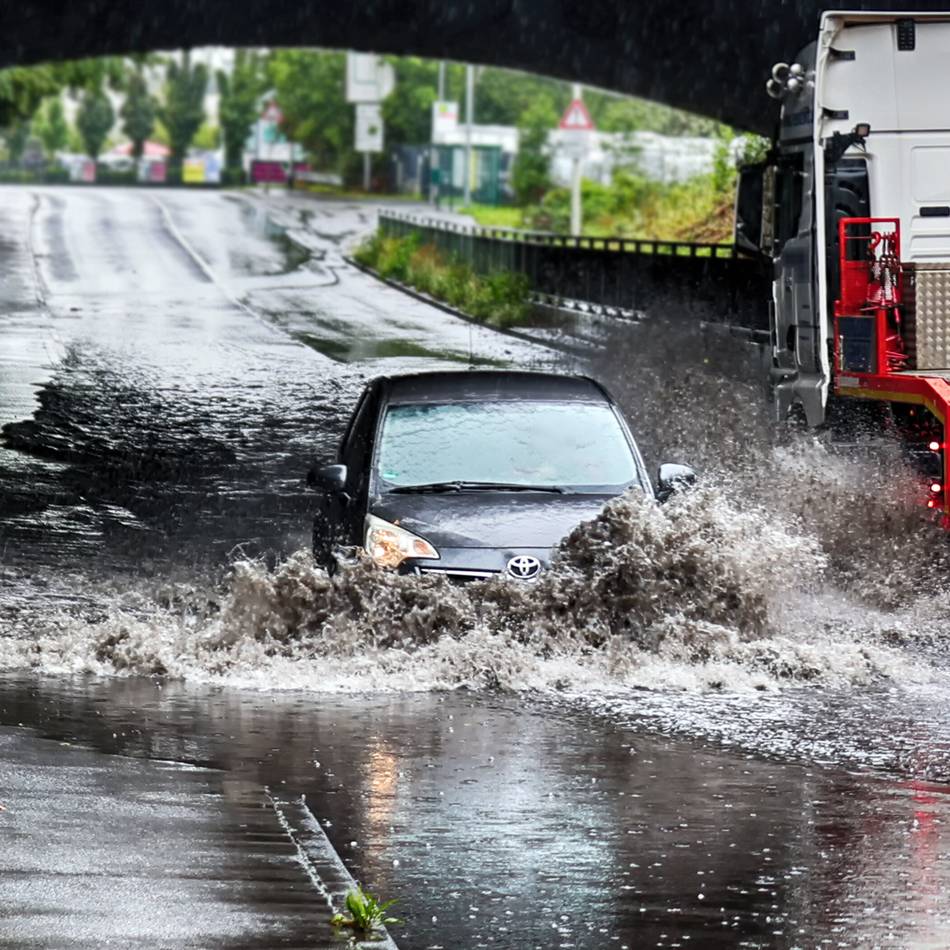 Kreis bietet Online-Seminar: Wie man sein Haus vor Starkregen schützt