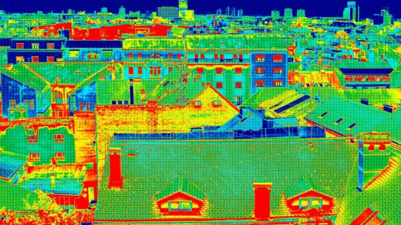 Kreis Mettmann startet thermografische Erfassung von Häusern in Mettmann und Wülfrath: Die Jagd nach blauen Flecken in der Fassade