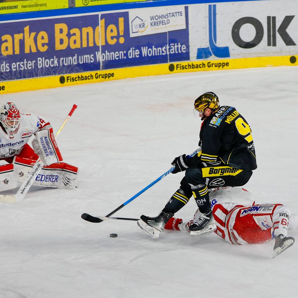 Landshut vor der Brust, das Derby im Hinterkopf: Warum der Overtime-Sieg der Pinguine doppelt wichtig war