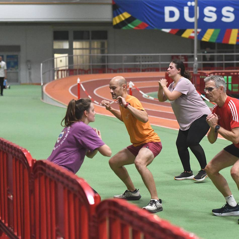 Leichathletik-Gruppe in Düsseldorf: Der Kampf ums Weitermachen
