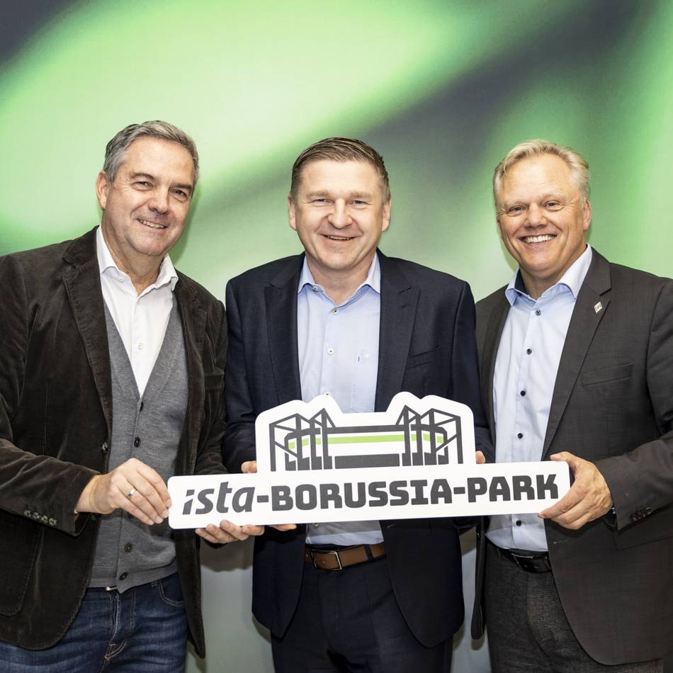Ista-Borussia-Park ab 1. Juli 2026: Gladbach stellt neuen Stadionnamen offiziell vor
