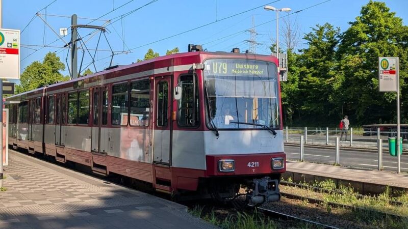 Düsseldorf-Wersten: U72, U76, U79 und Autoverkehr von Gleisarbeiten betroffen