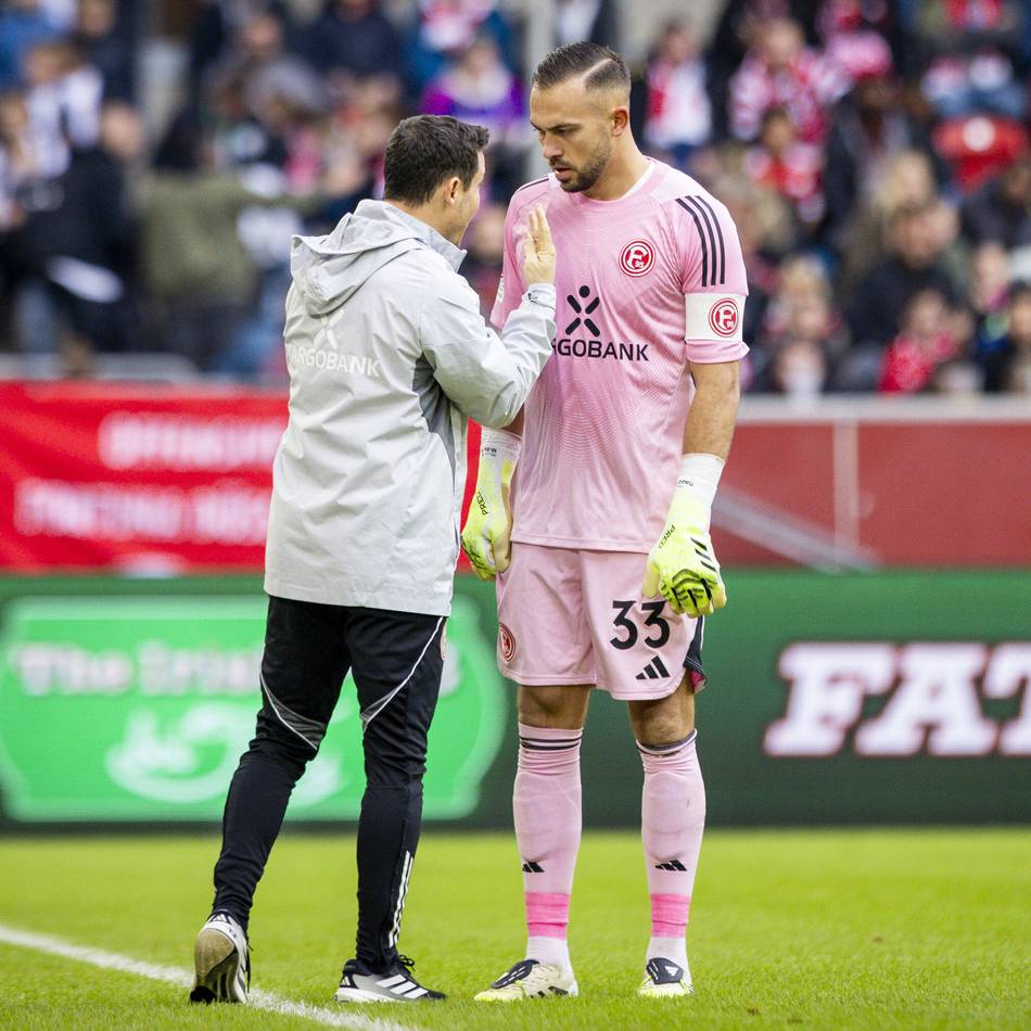 Verrückte Sprint-Statistik gegen Magdeburg: 31,43 km/h – Fortuna-Torhüter Kastenmeier genauso schnell wie Rasmussen