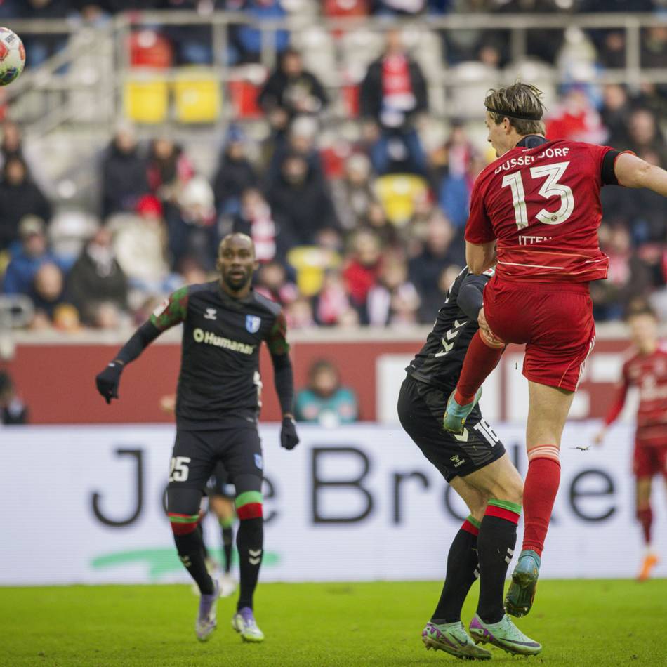 Last-Minute-Tor von Itten: 2:1 gegen Magdeburg – medizinischer Notfall überschattet ersten Fortuna-Sieg unter Anfang