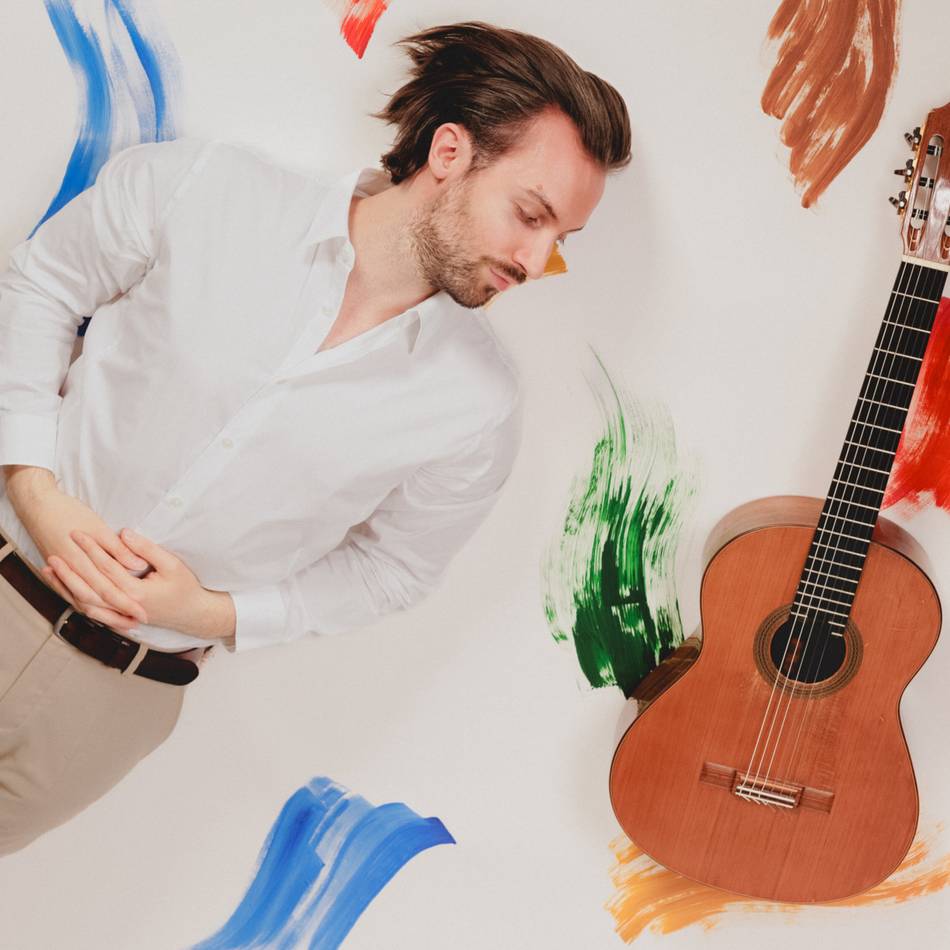 Düsseldorfer Gitarrist Jakob Wagner legt sein Debüt „Pictures“ vor: Grenzgänger zwischen Musik und Kunst