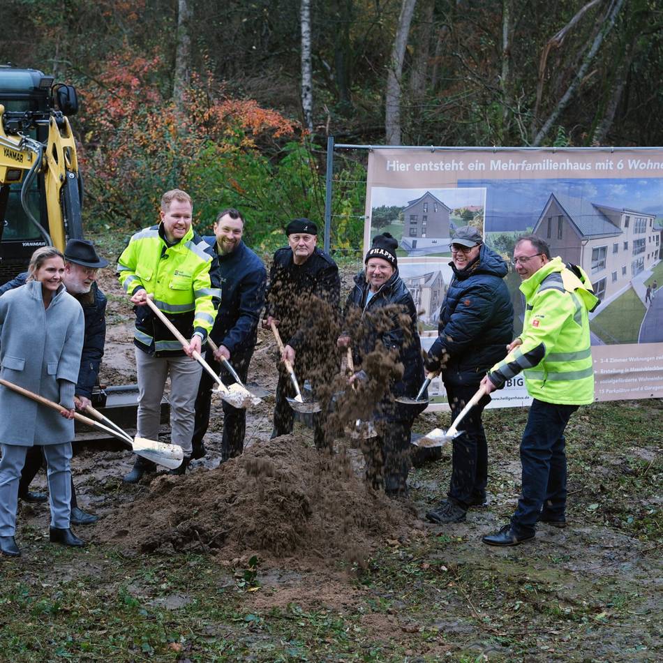 Projekt-Premiere in Heiligenhaus: Wohnraum schaffen auf neuen Wegen
