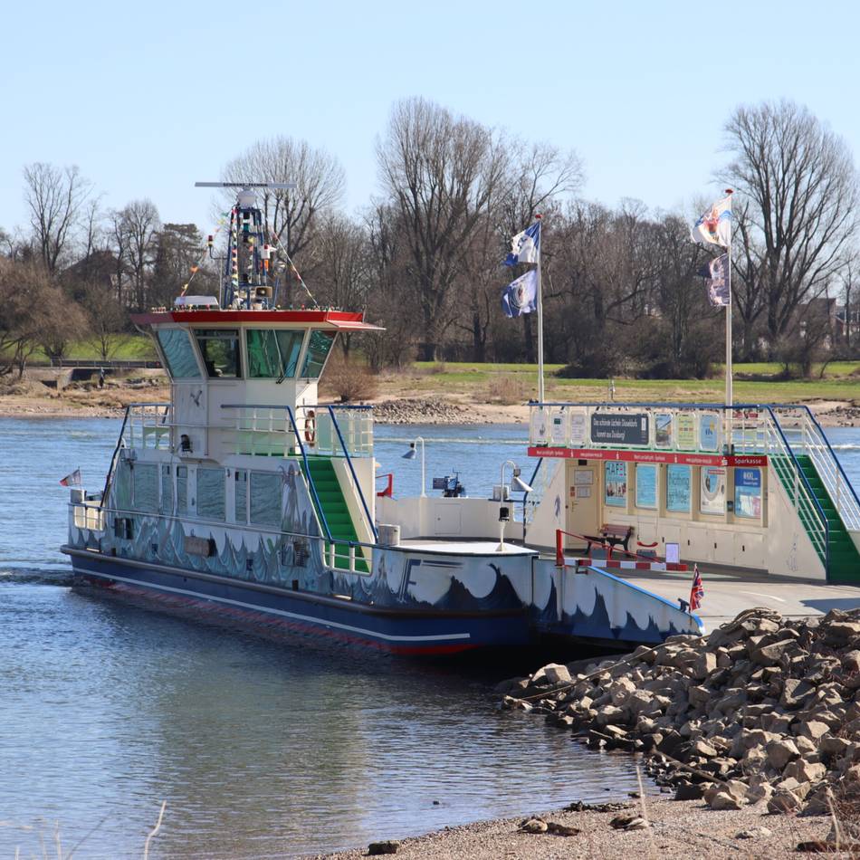Rheinquerung zwischen Meerbusch und Düsseldorf: So steht es um die Rettung der Rheinfähre
