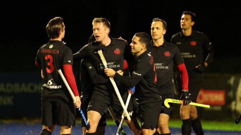 Ein Sieg und eine Schlappe: Gladbacher HTC verabschiedet sich achtbar aus der Hinrunde