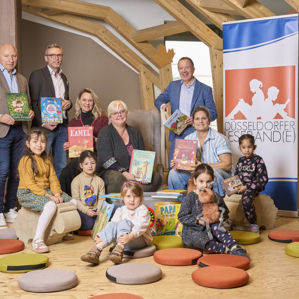 Große Aktionswoche: Düsseldorf wird ab Montag zur Hauptstadt des Vorlesens