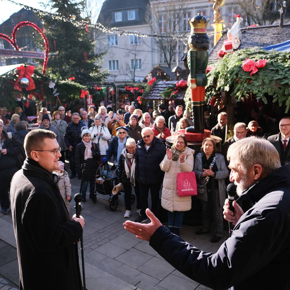 Advent in Ratingen: Weihnachtsmarkt ist eröffnet