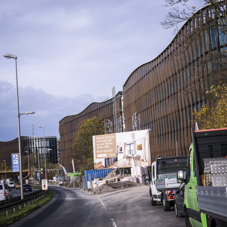 Neubauprojekt: Deiker Höfe in Düsseldorf werden verkauft – für geschätzte 250 Millionen Euro