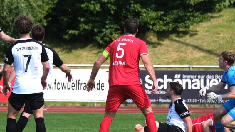 In der Favoritenrolle: 1. FC Wülfrath rotiert im Pokal-Achtelfinale bei Türkgücü Velbert