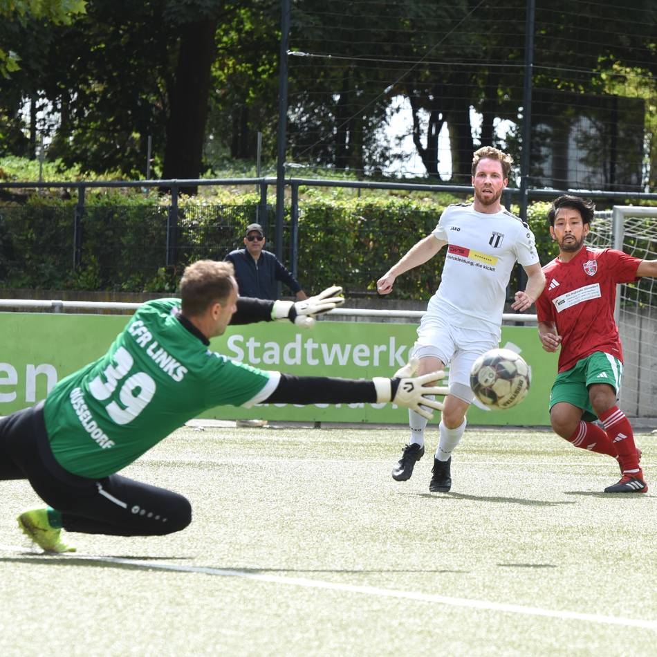 In der Bezirksliga: Dieser Keeper steht mit 43 Jahren weiterhin im Tor