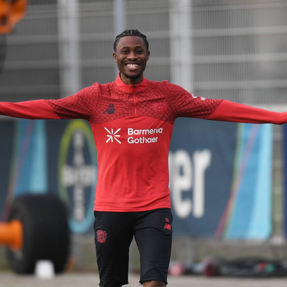 Bayer-Angreifer schmerzfrei: Nathan Tella kündigt Comeback an