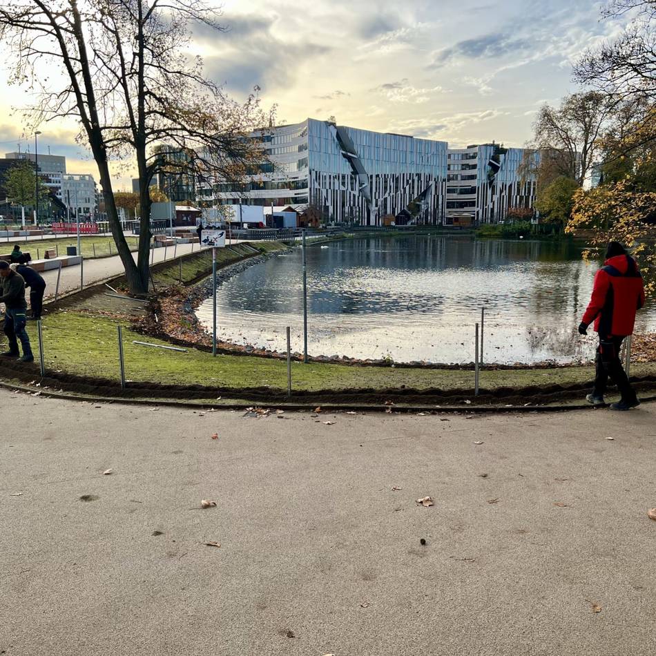 Arbeiten in Düsseldorf: Wege vom Kö-Bogen in den Hofgarten sind fertig – nach zwölf Jahren