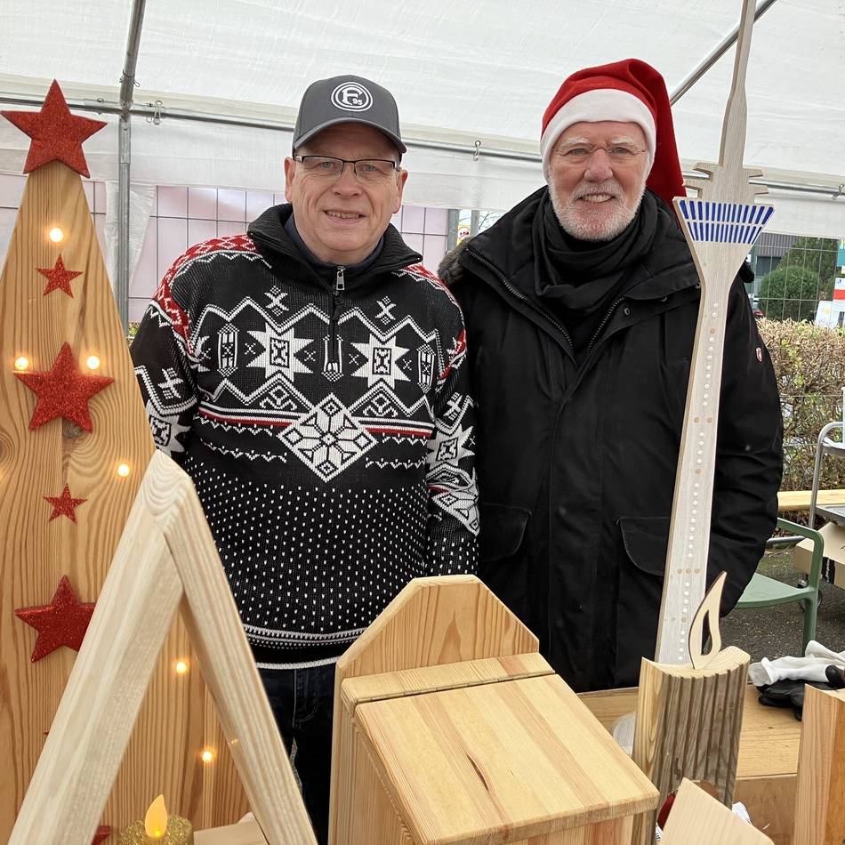 Basar in Düsseldorf: Wenn es im Kaufhaus Wertvoll weihnachtlich wird