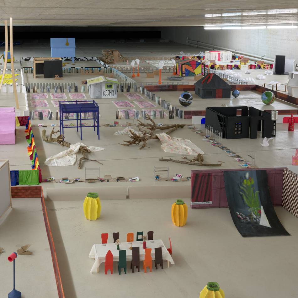 Neue Ausstellung im Düsseldorfer KIT: „Kleingartenverein im Tunnel 1990“: Was Kunst mit „Resträumen“ anfangen kann