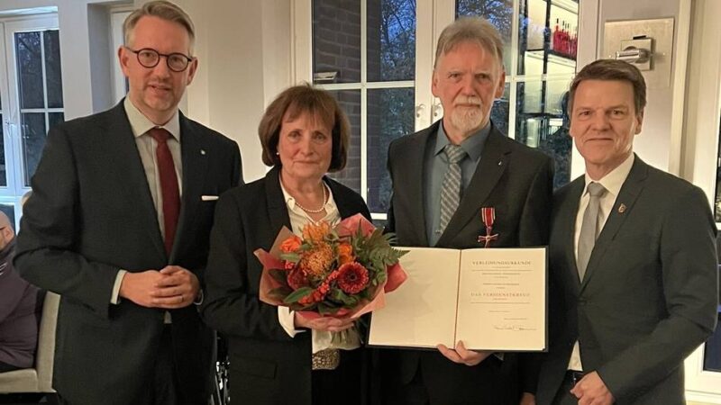 Georg Schneider aus Voerde geehrt: „Nie sich selbst in den Mittelpunkt gestellt“