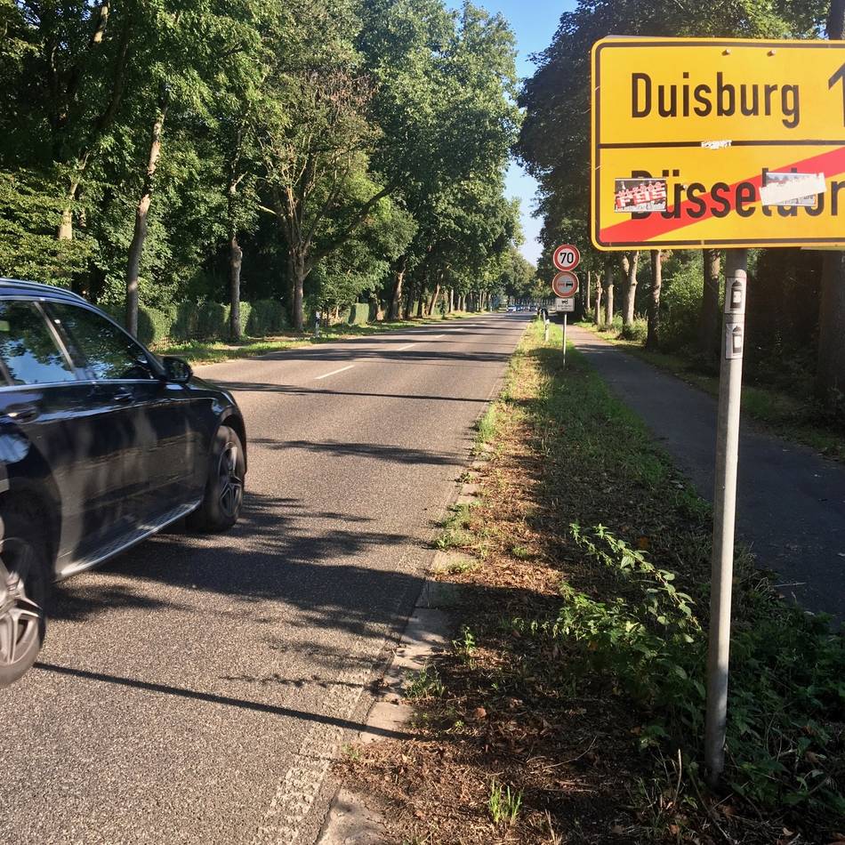 Straßenbauarbeiten in Düsseldorf: Vollsperrung der Duisburger Straße bis Ende Januar