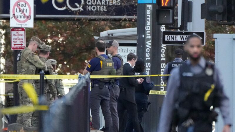 Schüsse auf Nationalgardisten nahe dem Weißen Haus