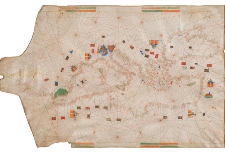 Bei Sotheby’s in London: Mallorca erwirbt historische Seekarte aus dem 15. Jahrhundert