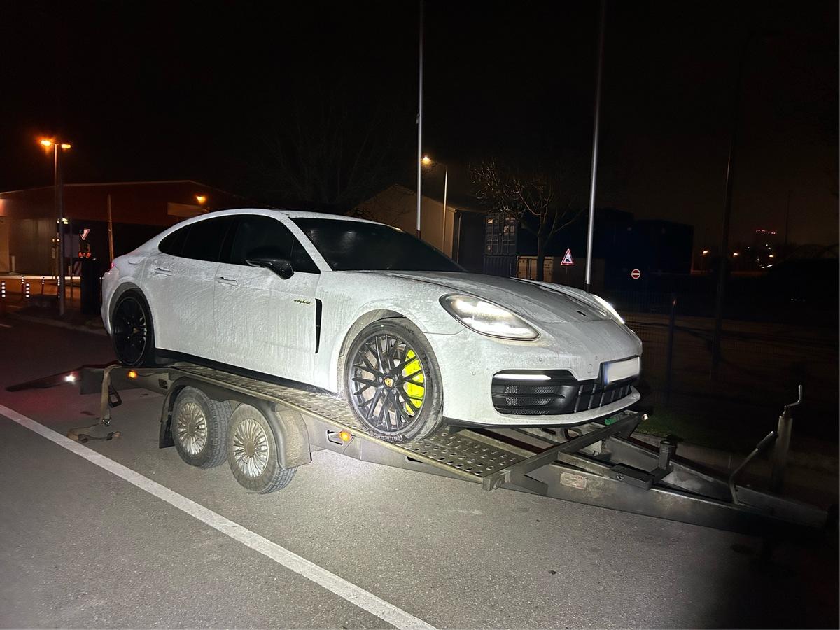 Porsche nach Spanien überführt: Deutscher Zoll zieht Luxuswagen ein