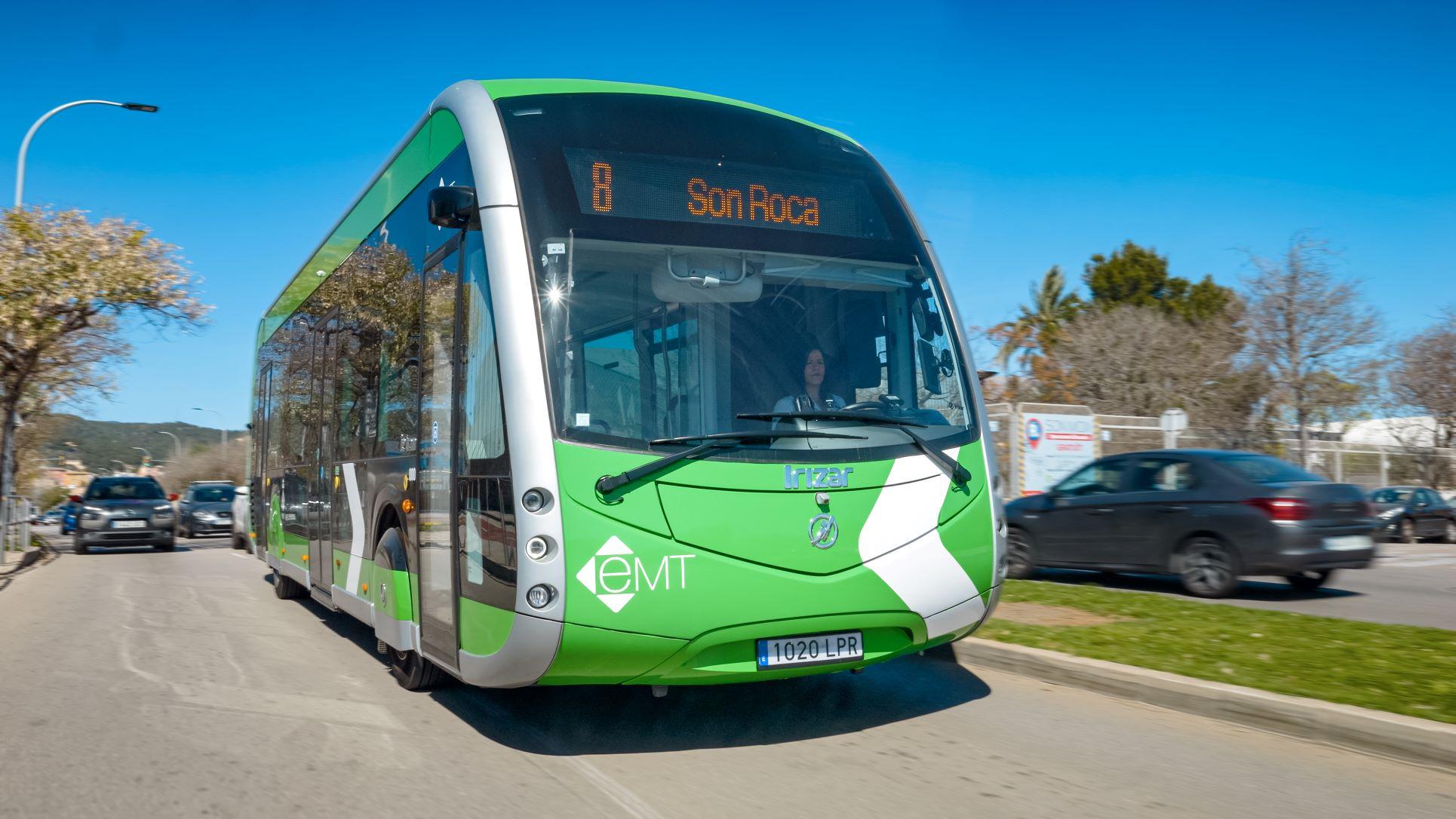Noch mehr grüne Ufos in der City: Stadt Palma schafft weitere hochmoderne Elektrobusse an