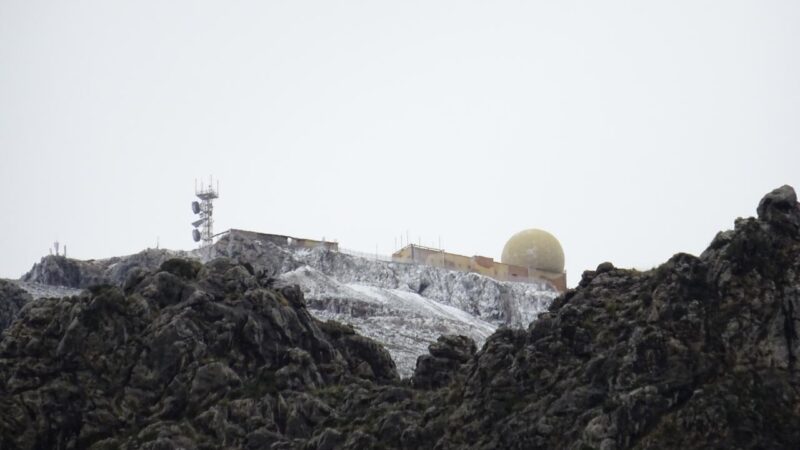 Regen, Schnee: So winterlich startete die Weihnachtswoche auf Mallorca