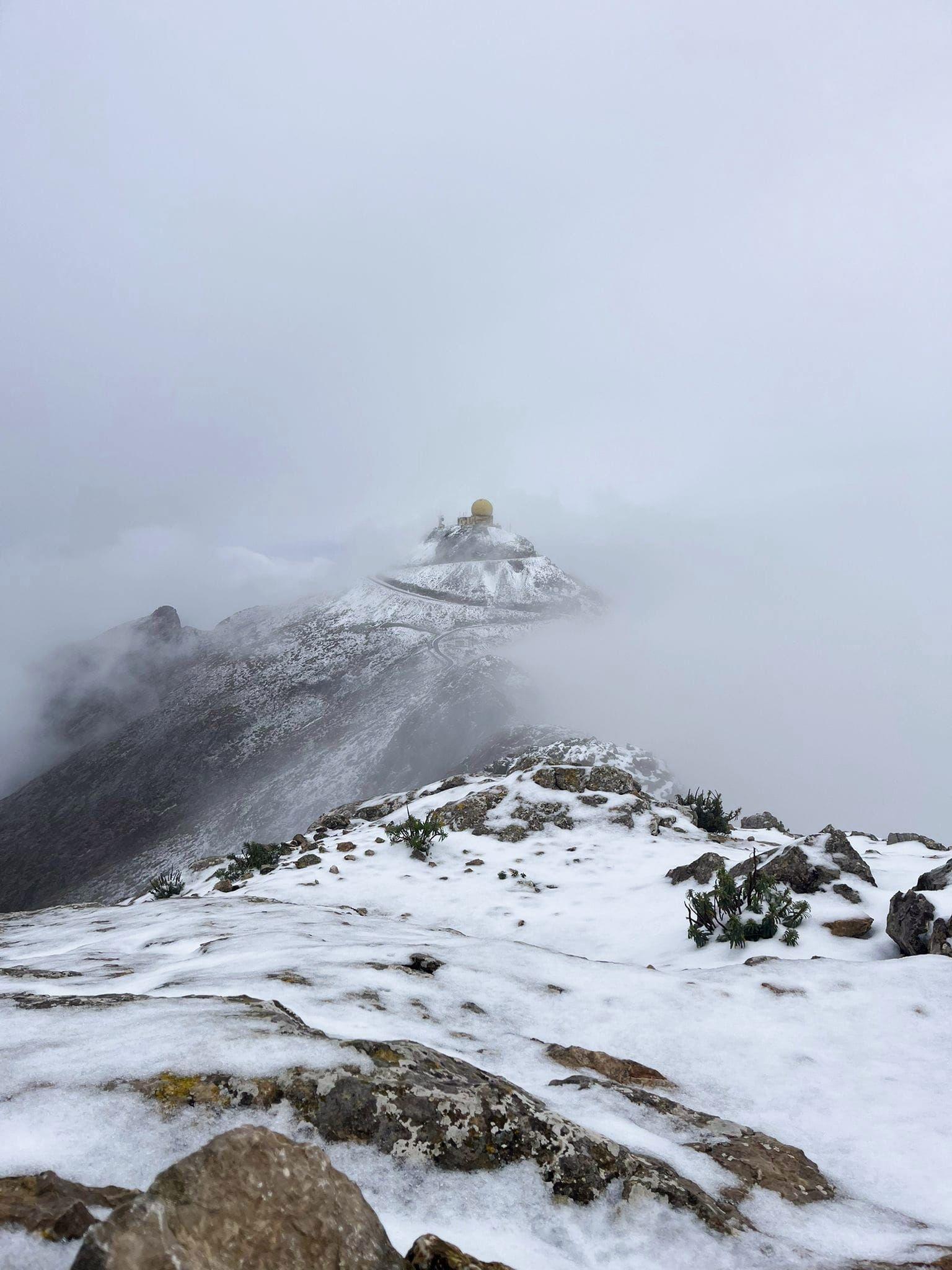 Winter total auf Mallorca! Die höchsten Gipfel sind schneebedeckt