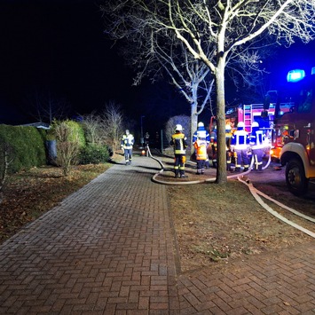 FW-ROW: Nächtlicher Brandeinsatz am Gymnasium Sottrum