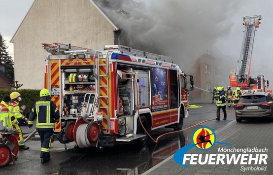FW-MG: Kleinbrand in Industriebrache