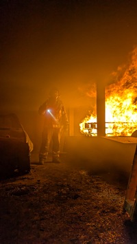 FW-KLE: Realbrandausbildung Modul 2 absolviert