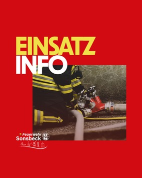 FW Sonsbeck: Verdächtiger Rauch – Nutzfeuer