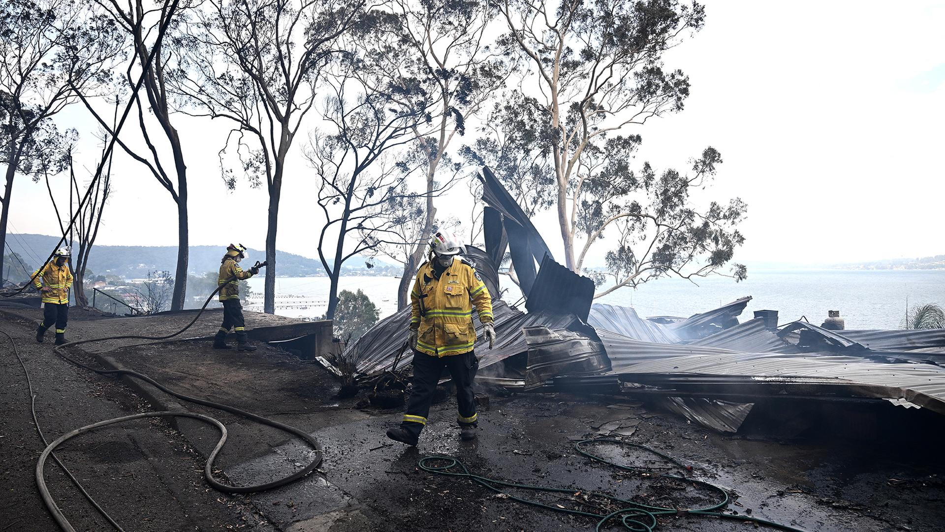 Dutzende Buschbrände im australischen Bundesstaat New South Wales